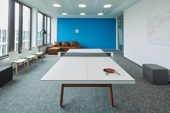 技術公司辦公室接待區裝修設計效果圖