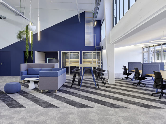 廠區辦公室吧臺裝修設計效果圖