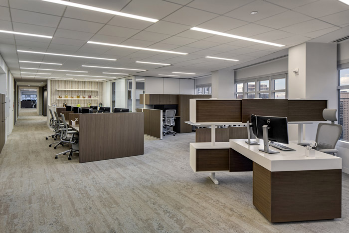 服務式辦公室辦公區裝修設計效果圖